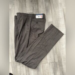 Tommy Hilfiger Black and White Houndstooth Pants